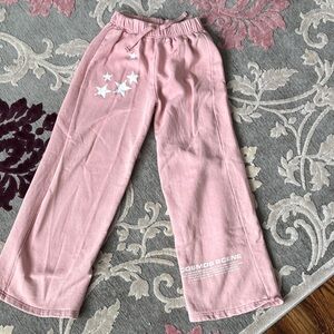 Zara Kids - Pink Sweatpants with Stars